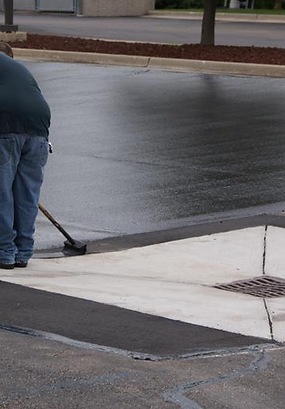 Parking lot repairs and maintenance