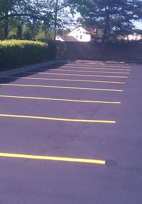 Professional striping services